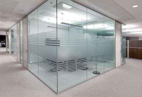 Glass Partition Work